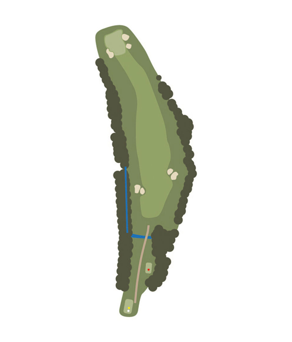 Hole 15 Map